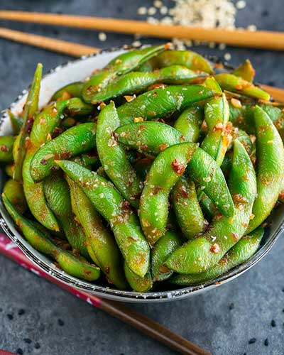SPICY EDAMAME