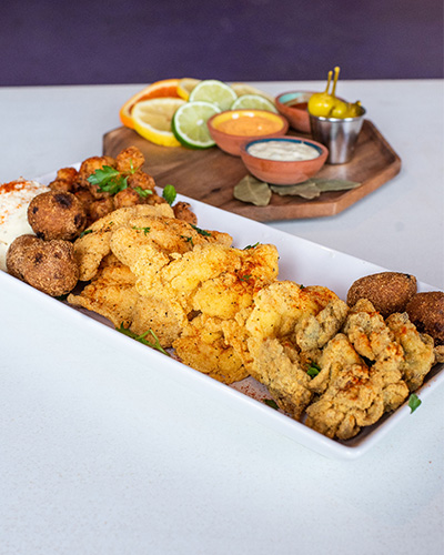 Shrimp dinner